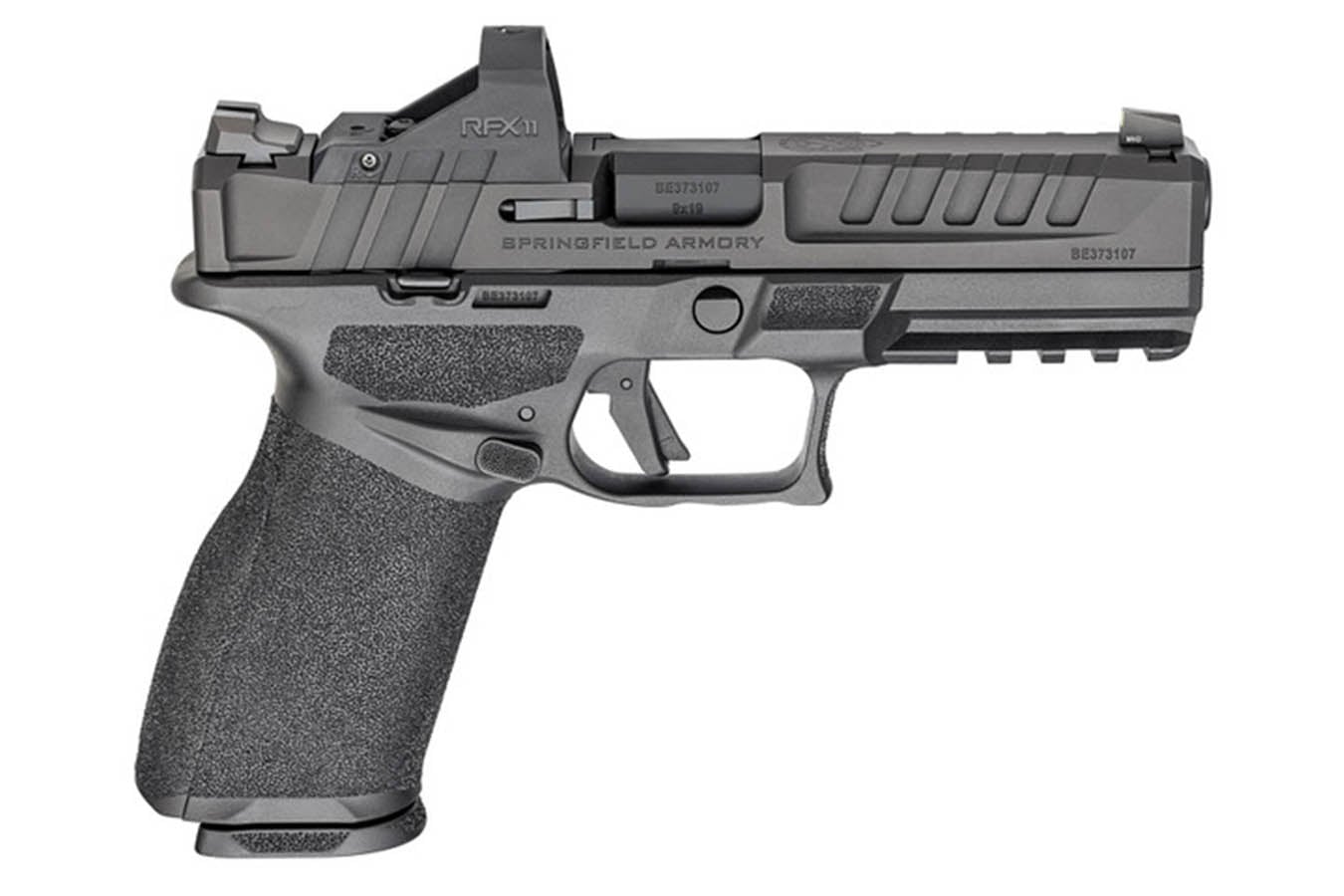 SPRINGFIELD Echelon 4.5F 9mm Firstline Gear Pac with Viridian RFX-11 Green Dot, Four Mags and Pistol Bag